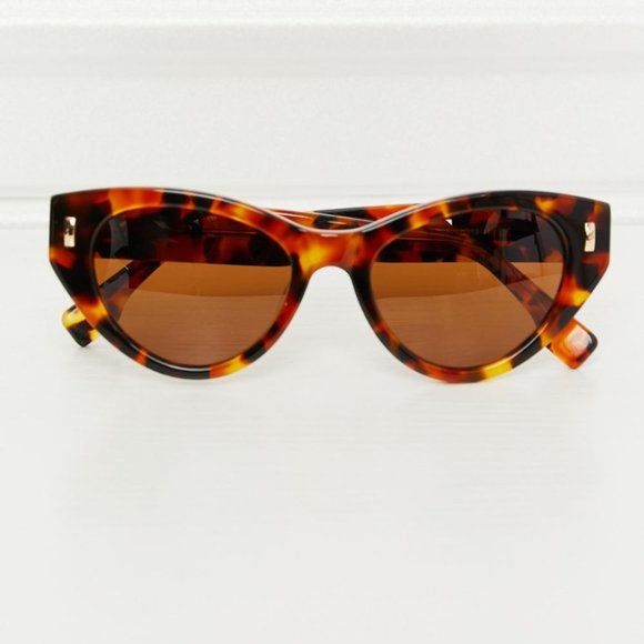 UV400 Tortoiseshell Acetate Frame Sunglasses main image 4